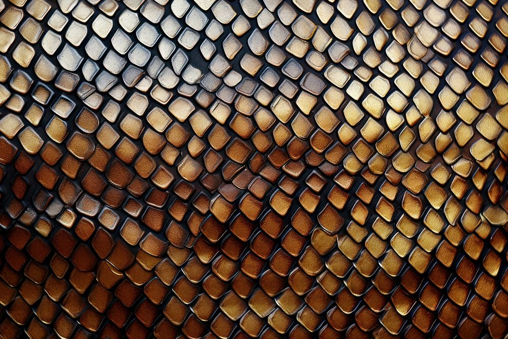 Snake skin texture backgrounds repetition abundance.