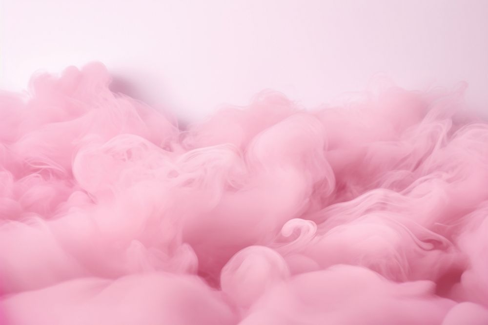 Pink border backgrounds smoke softness.