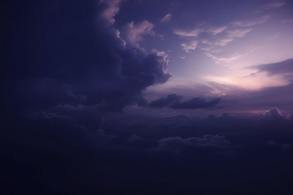 Purple sky cloud thunderstorm backgrounds outdoors.
