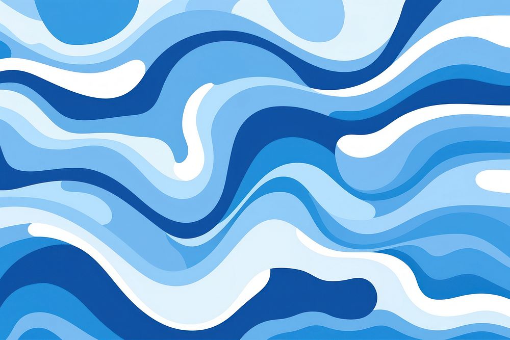 Blue sea abstract pattern backgrounds.