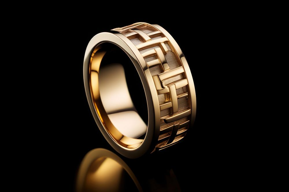Ring gold jewelry wedding.