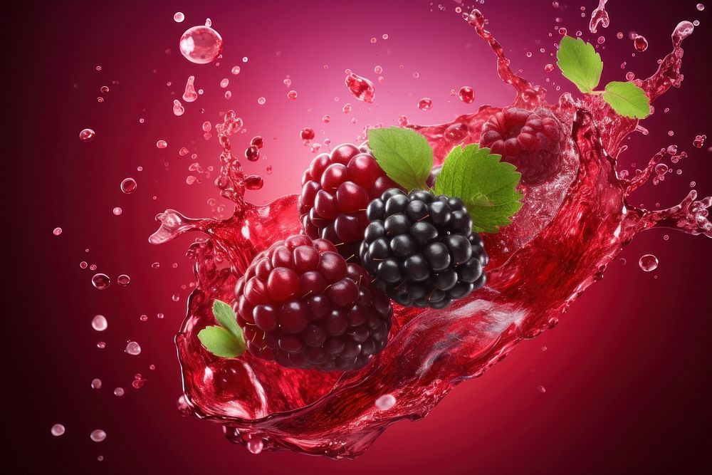 Blackberry blackberry juice fruit raspberry.
