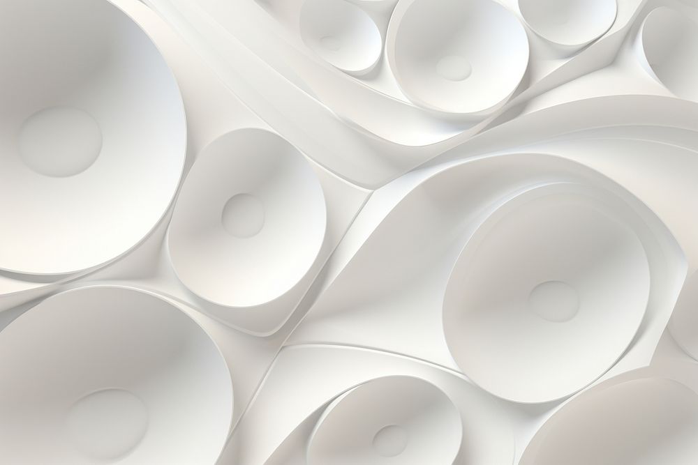 3d Abstract circles background backgrounds abstract white.