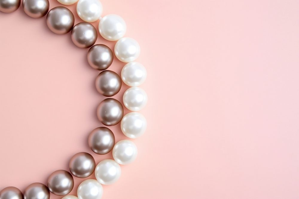 Jewellery pearl backgrounds necklace.