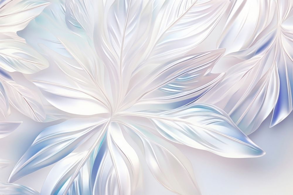 Tropical white holographic background pattern backgrounds graphics.