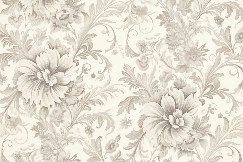 Vintage pattern muted white backgrounds creativity decoration.
