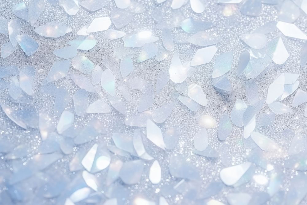White glitter backgrounds crystal ice.