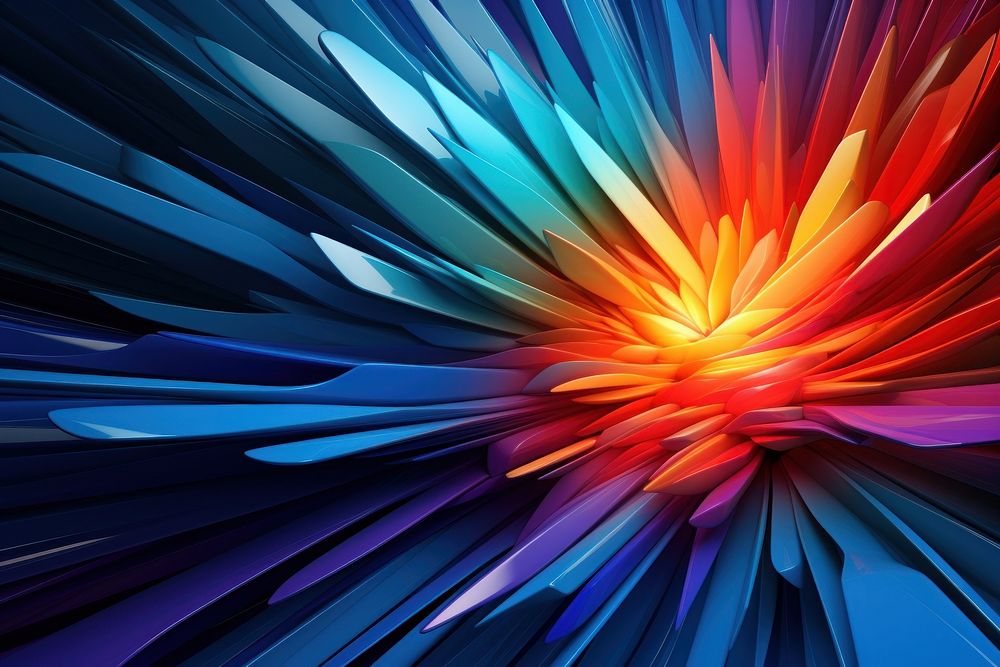 Mesmerizing 3D Abstract Multicolor backgrounds abstract pattern.