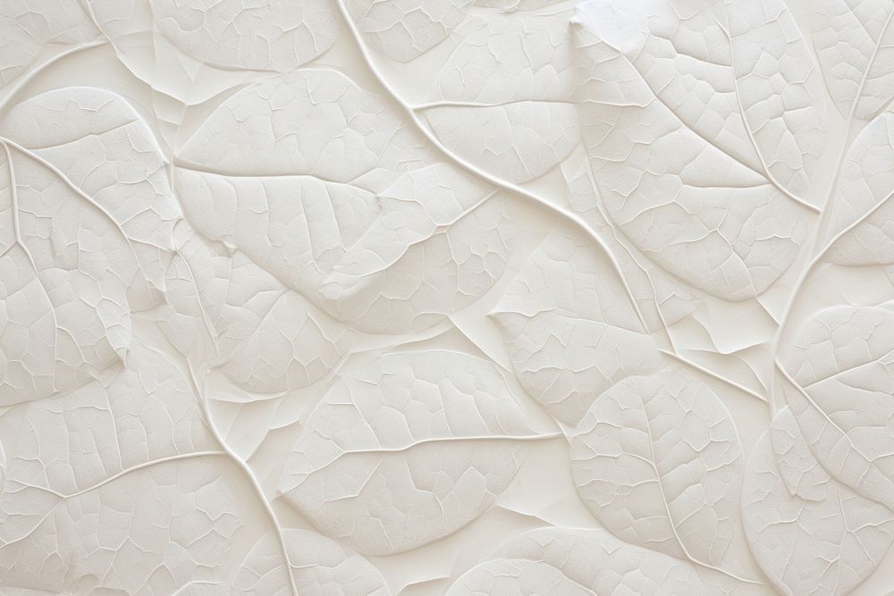 Leaf pattern white backgrounds textured.