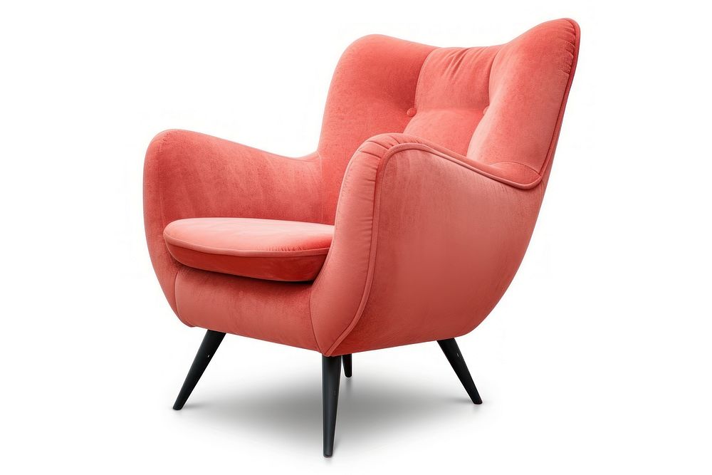 Arm chair furniture armchair red.