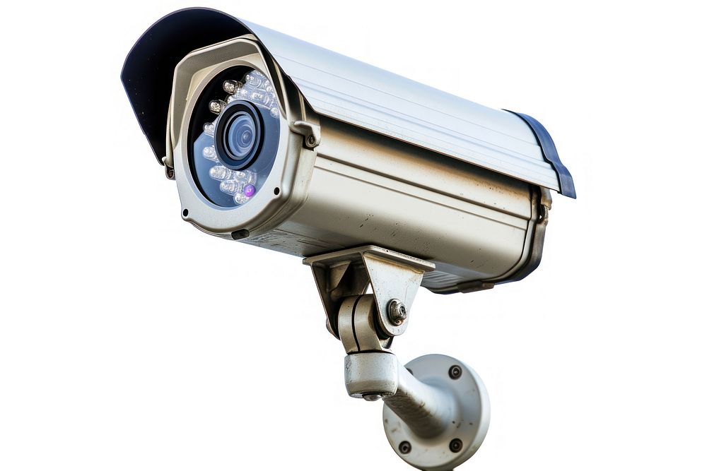 CCTV security camera surveillance binoculars technology.
