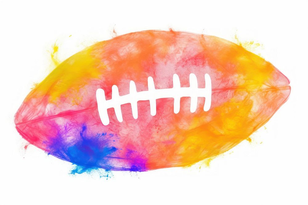American football drawing white background competition.