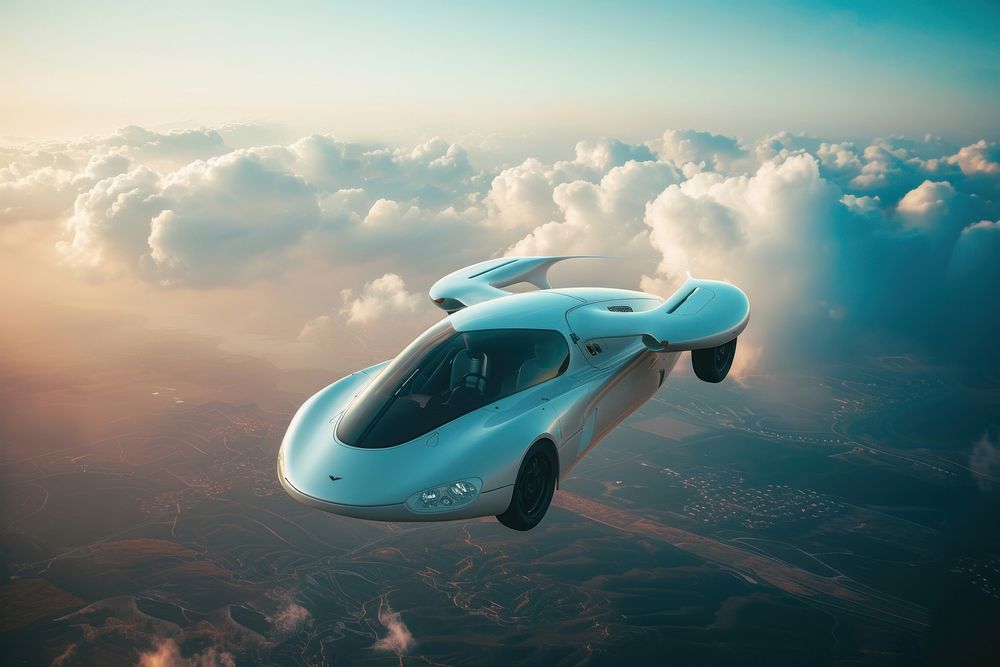 Flying car aircraft vehicle transportation.