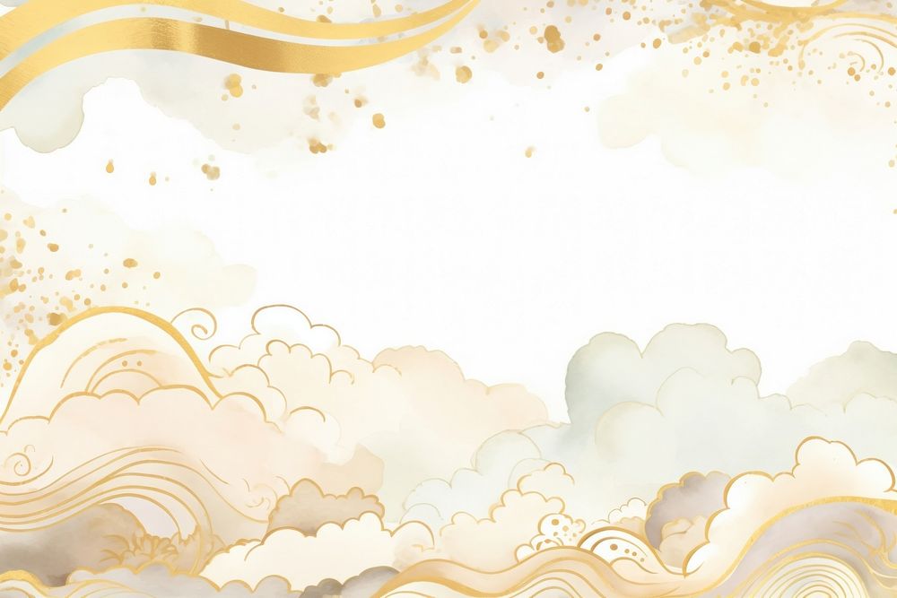 Backgrounds pattern gold tranquility.