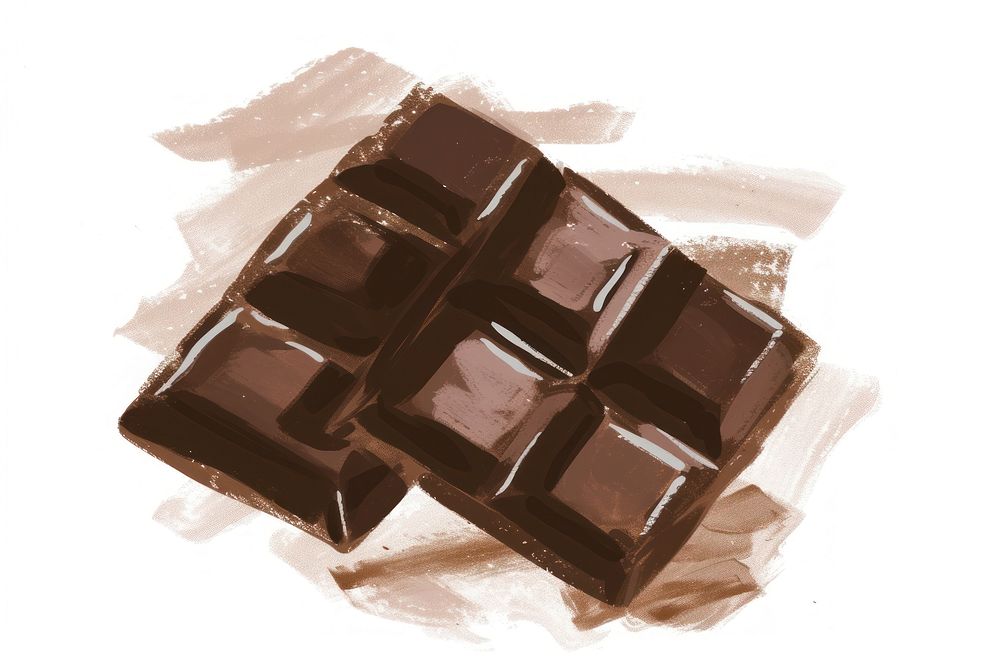 Dark chocolate confectionery dessert food.