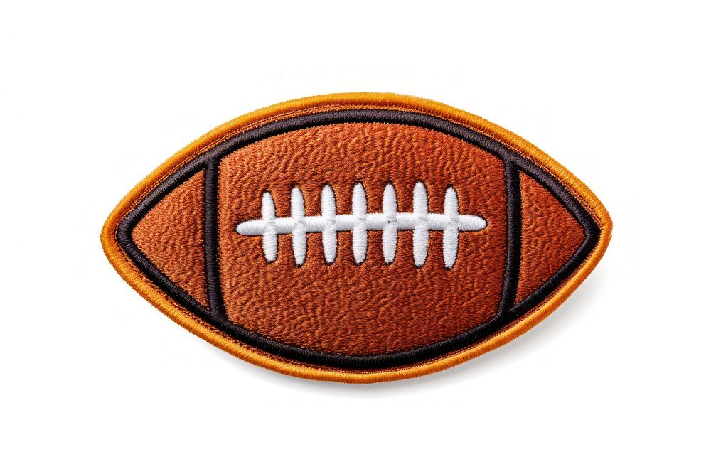 American football sports white background competition.