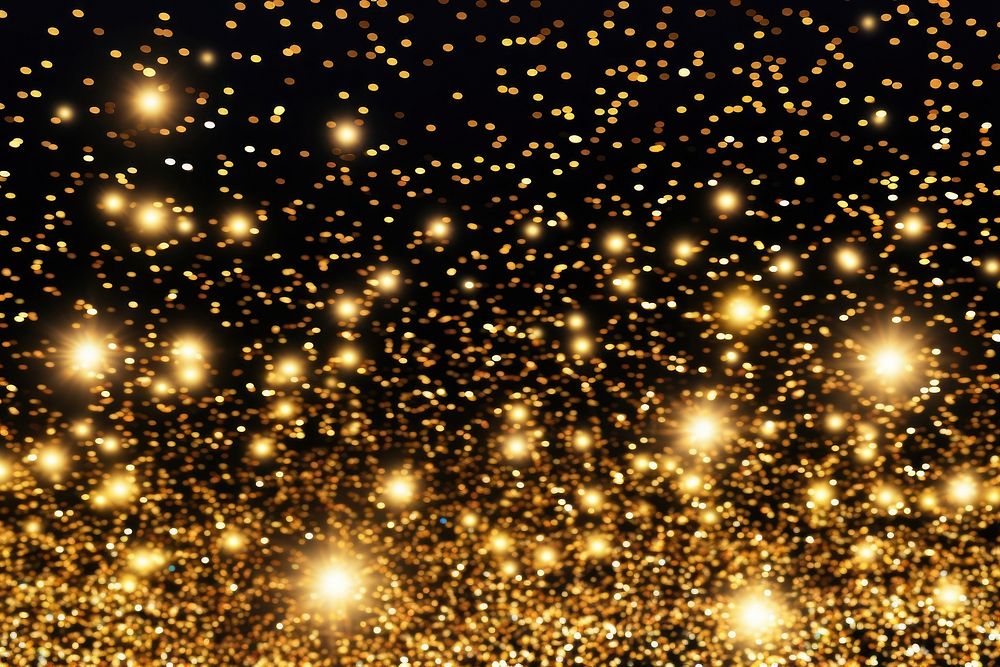 Golden dust light backgrounds astronomy fireworks.