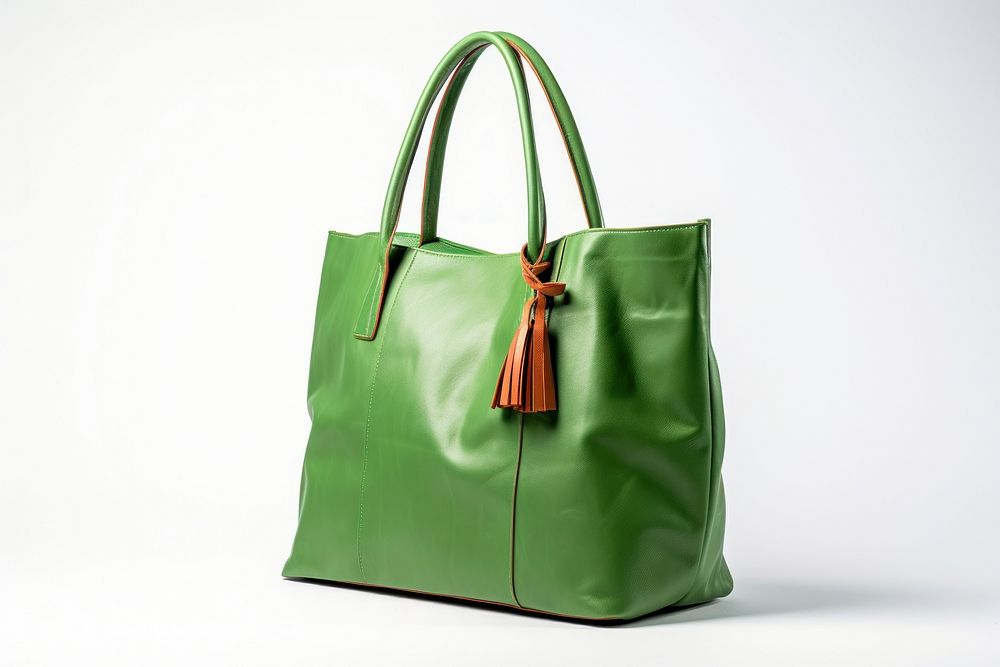Bag handbag green accessories.
