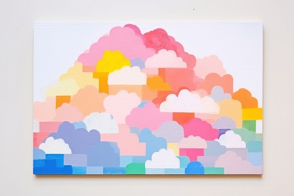 Cloud art painting backgrounds.
