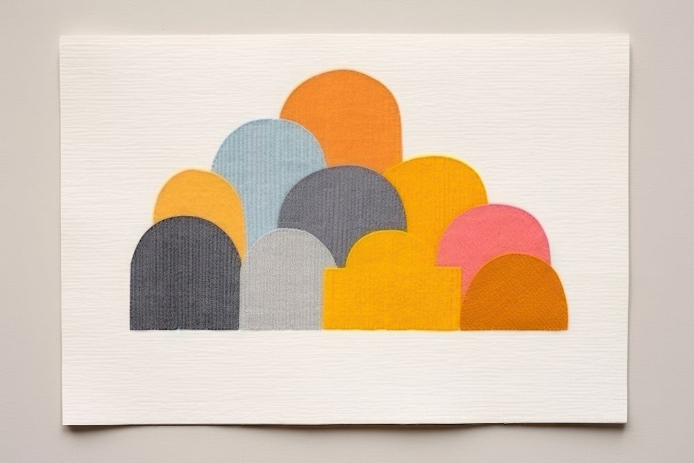 Cloud art painting pattern.
