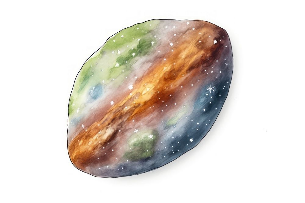 Meteor gemstone jewelry space.