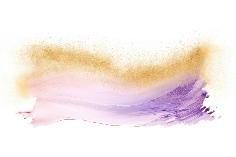 Gold abstract brush stroke backgrounds purple nature.