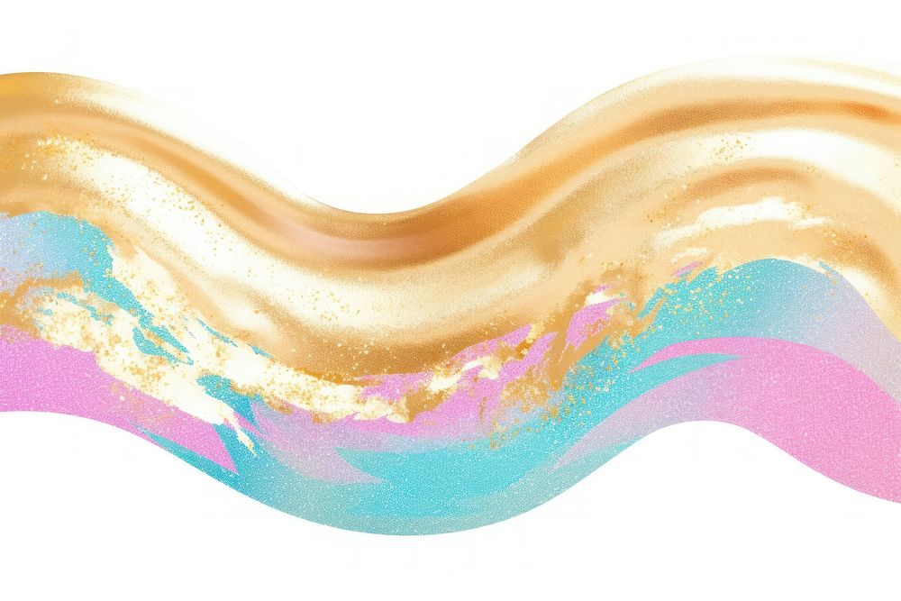 Gold abstract brush stroke backgrounds white background accessories.