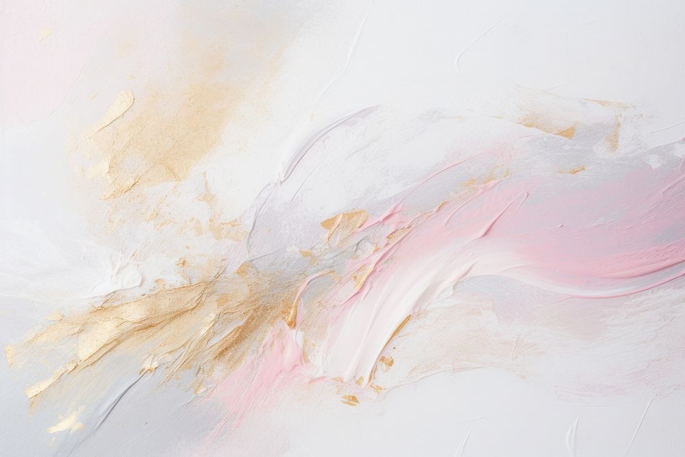 White gold abstract brush stroke backgrounds creativity splattered.