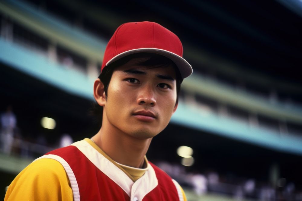 Baseball player baseball portrait athlete.