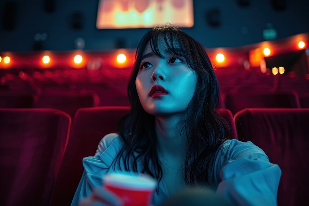 Korean female portrait cinema adult.