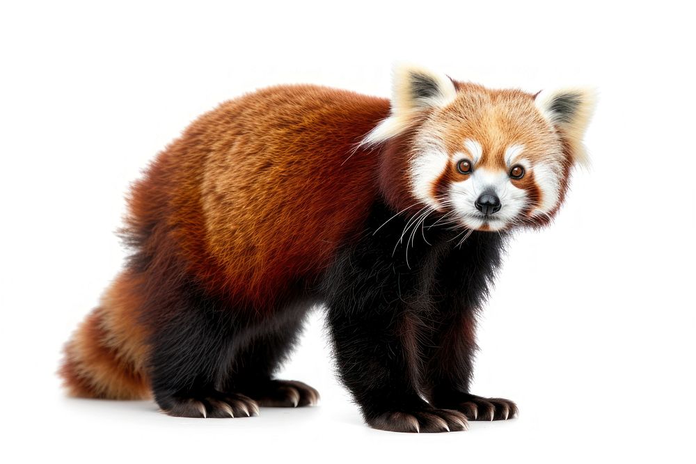Red Panda wildlife mammal animal.