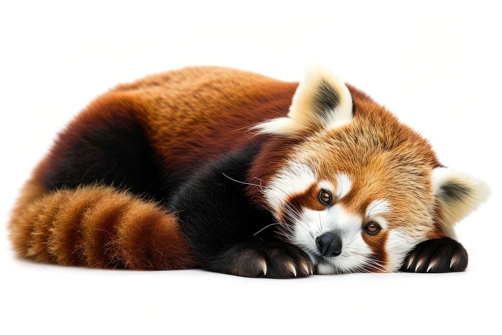 Red Panda wildlife mammal animal.