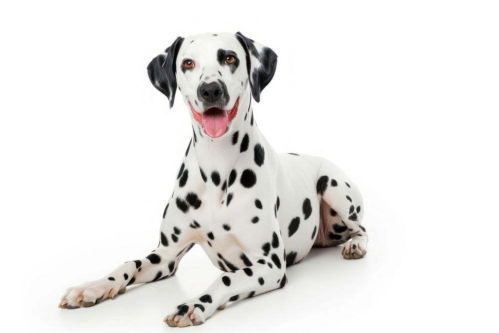 A Dalmatian Dog dog dalmatian animal.