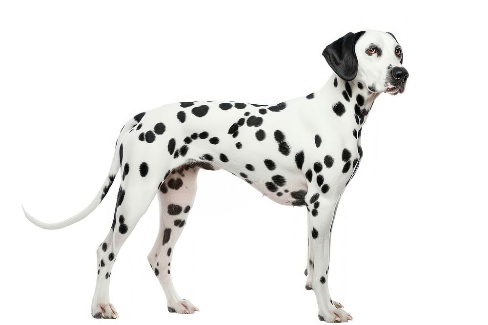 A Dalmatian Dog dog dalmatian animal.