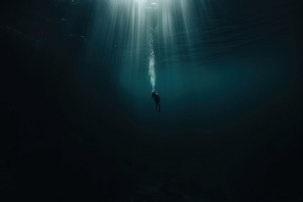 Underwater underwater adventure swimming.