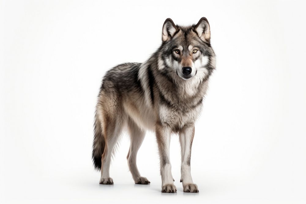 Wolf wolf mammal animal.