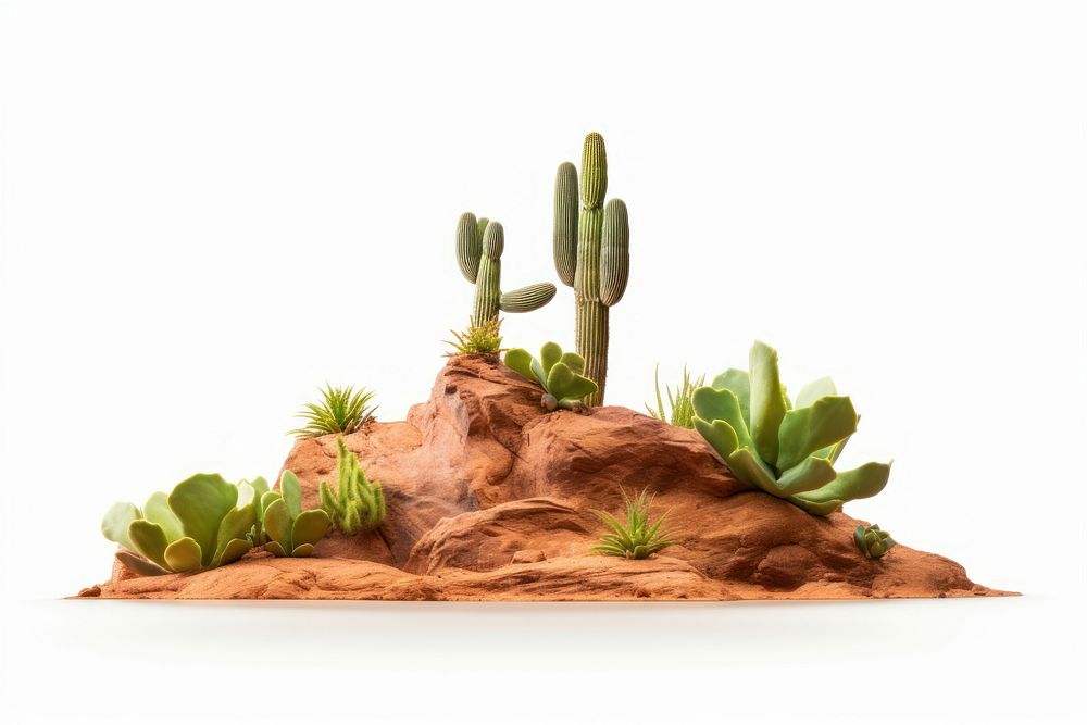 Desert cactus plant semi-arid.