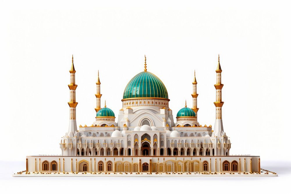 Architecture building mosque dome.
