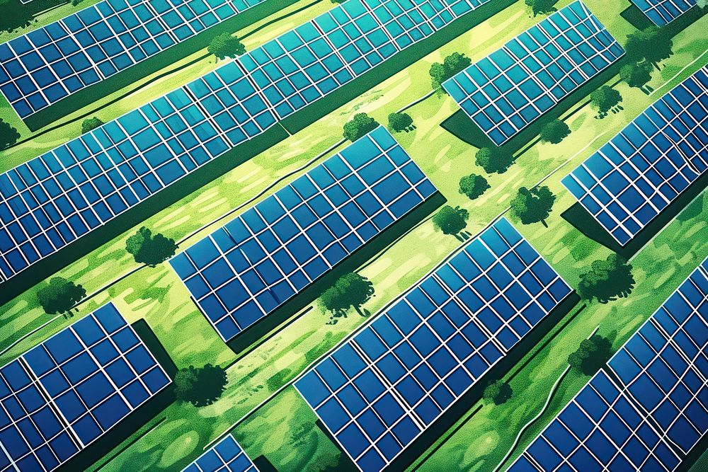 Solar farm outdoors environmentalist electricity.