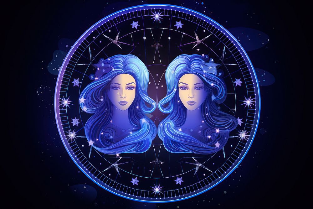 Gemini astrology glowing adult.