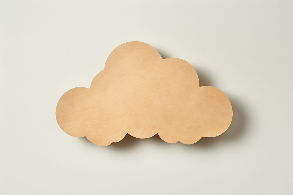 2d cloud symbol simplicity circle brown.