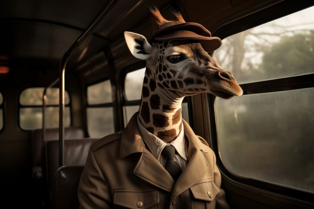Safari animal wildlife giraffe.