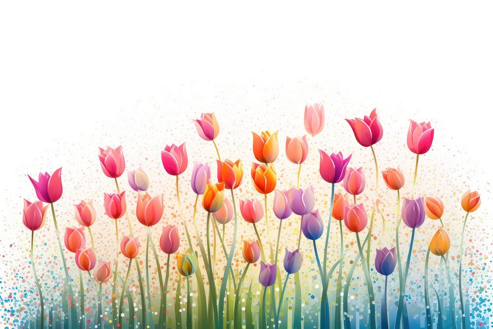 Tulip backgrounds outdoors blossom.