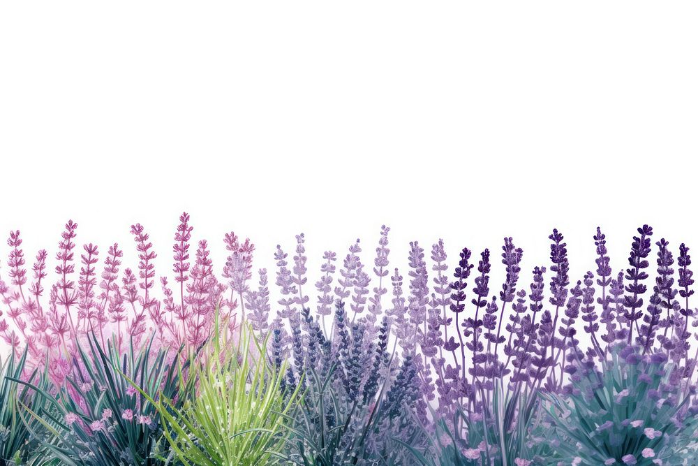 Landscape lavender backgrounds outdoors.