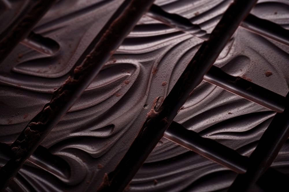Dark chocolate confectionery backgrounds dessert.