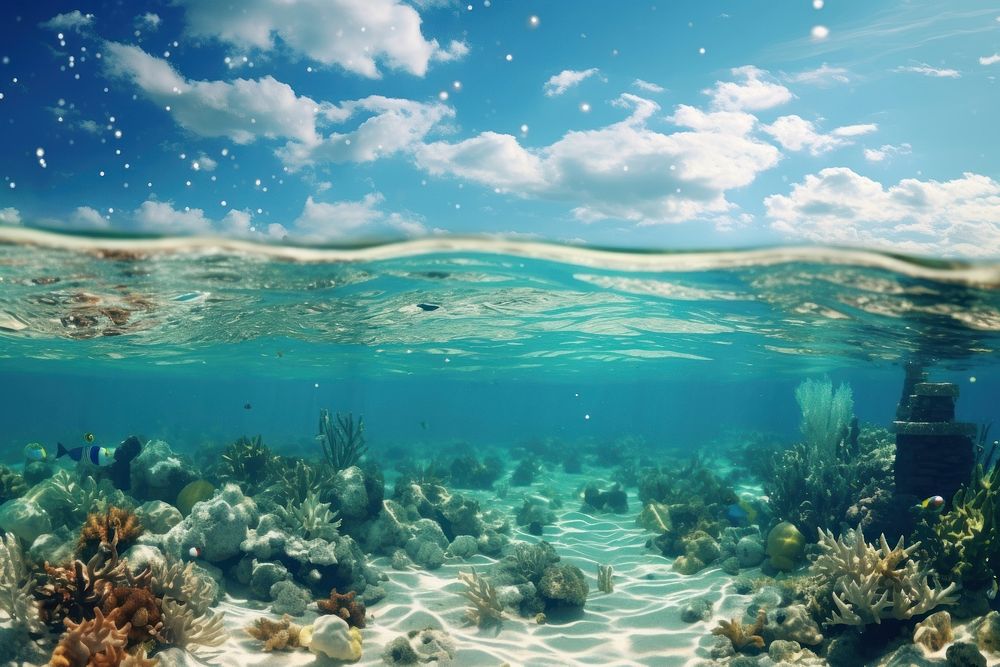 Marine life concept underwater outdoors nature.