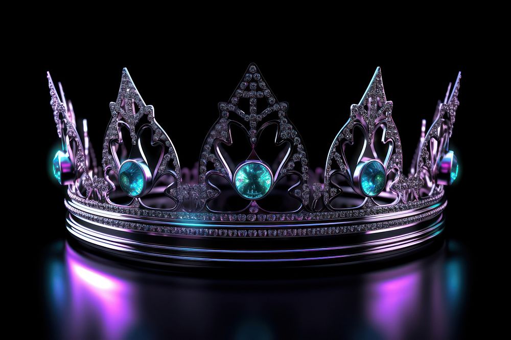 Crown crown gemstone jewelry.