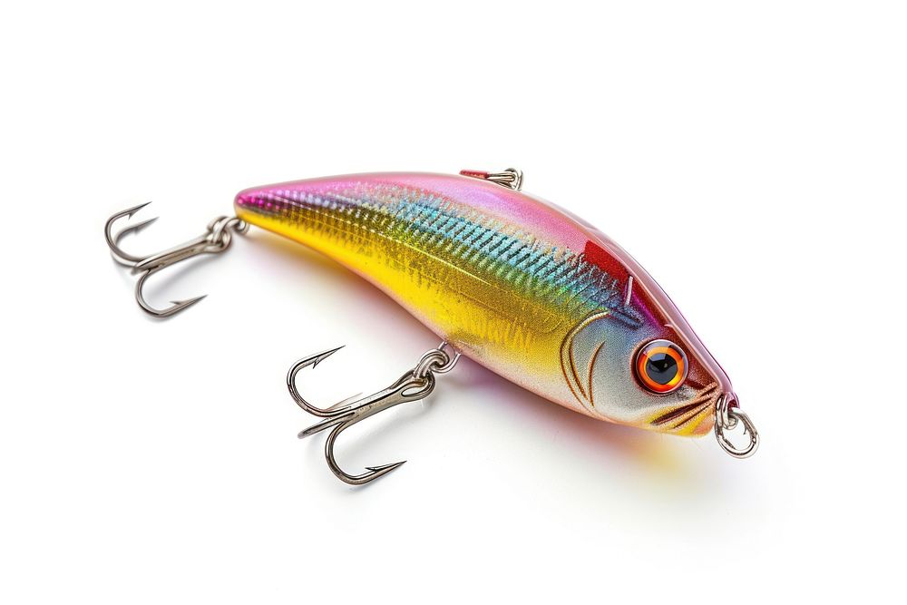 Fishing bait white background electronics accessories.