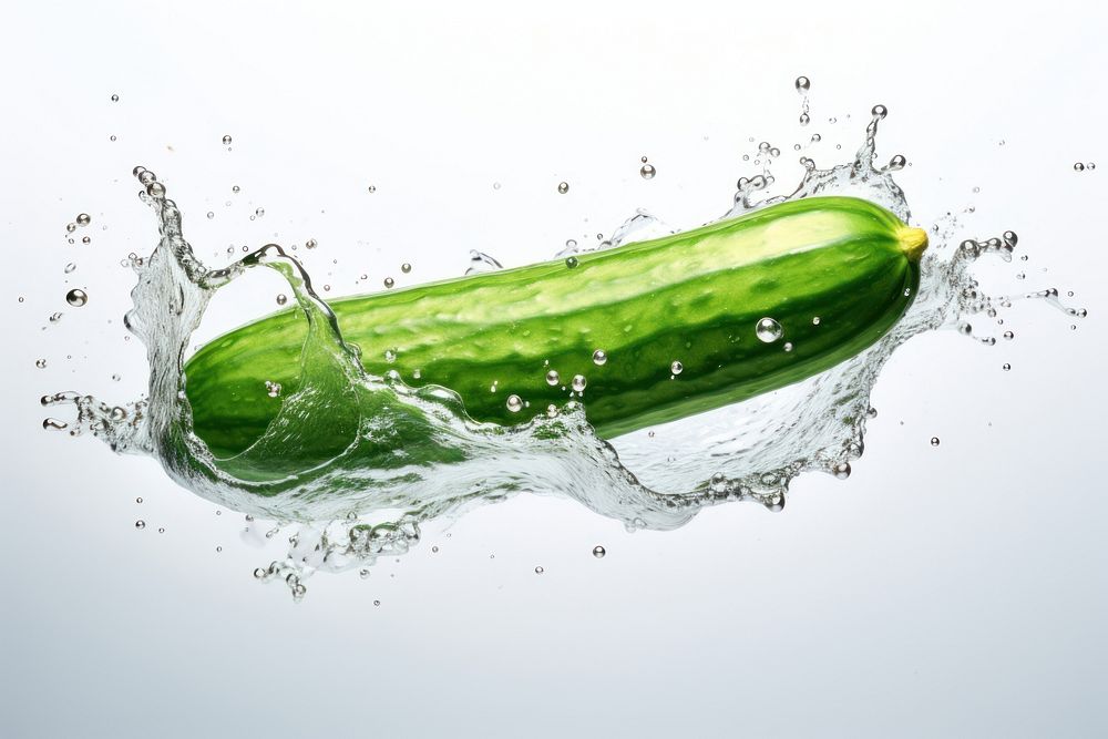 Cucumber vegetable plant food.