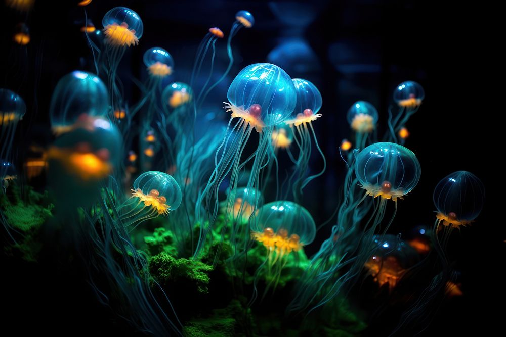 Plankton jellyfish aquarium light.